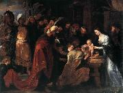RUBENS, Pieter Pauwel Adoration of the Magi Spain oil painting reproduction